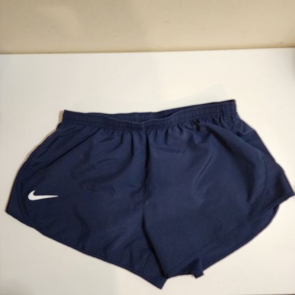 NIKE Dri Fit  Women's Navy blue running Short size M - Picture 5 of 11